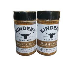 Lot of 2 Kinder's Grilled Chicken Sealed